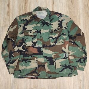 Men's Camouflage Button Down Shirt